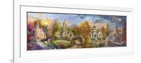 A Church for all Seasons-Nicky Boehme-Framed Giclee Print