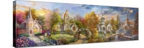 A Church for all Seasons-Nicky Boehme-Stretched Canvas