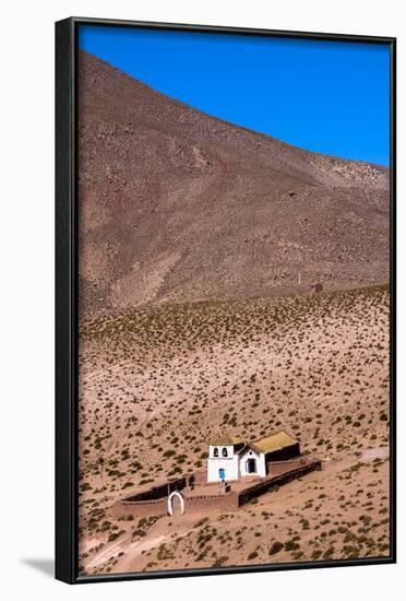 A Church in Machuca, Atacama Desert, Chile and Bolivia-Françoise Gaujour-Framed Photographic Print