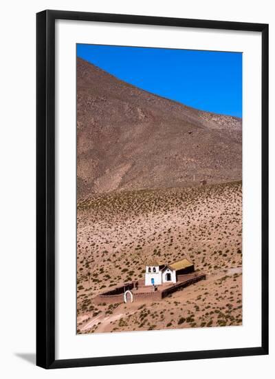 A Church in Machuca, Atacama Desert, Chile and Bolivia-Françoise Gaujour-Framed Photographic Print