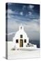 A Church in Oia, Santorini (Thira), Greece-Nadia Isakova-Stretched Canvas