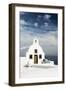 A Church in Oia, Santorini (Thira), Greece-Nadia Isakova-Framed Photographic Print