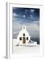 A Church in Oia, Santorini (Thira), Greece-Nadia Isakova-Framed Photographic Print