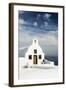 A Church in Oia, Santorini (Thira), Greece-Nadia Isakova-Framed Photographic Print