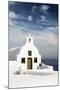 A Church in Oia, Santorini (Thira), Greece-Nadia Isakova-Mounted Photographic Print