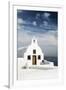 A Church in Oia, Santorini (Thira), Greece-Nadia Isakova-Framed Photographic Print