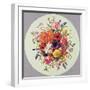 A Circular Arrangement of Flowers-Albert Williams-Framed Giclee Print