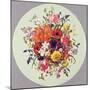 A Circular Arrangement of Flowers-Albert Williams-Mounted Giclee Print