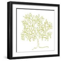 A Citron Tree-Jan Weiss-Framed Art Print