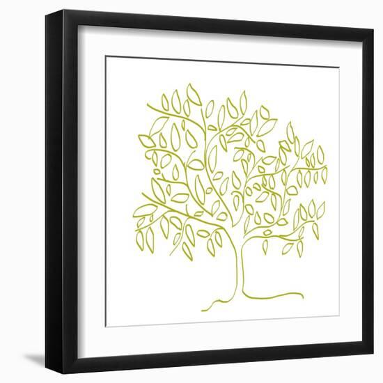 A Citron Tree-Jan Weiss-Framed Art Print