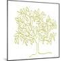 A Citron Tree-Jan Weiss-Mounted Art Print