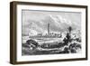 A City in Morocco, 19th Century-null-Framed Giclee Print