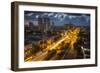 A City Street in Havana, Cuba-Alex Saberi-Framed Photographic Print