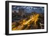 A City Street in Havana, Cuba-Alex Saberi-Framed Photographic Print