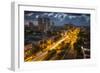 A City Street in Havana, Cuba-Alex Saberi-Framed Photographic Print