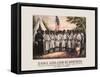 A Civil War era regiment of colored troops.-Vernon Lewis Gallery-Framed Stretched Canvas