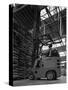 A Clark Forklift Truck, Spillers Animal Foods, Gainsborough, Lincolnshire, 1962-Michael Walters-Stretched Canvas