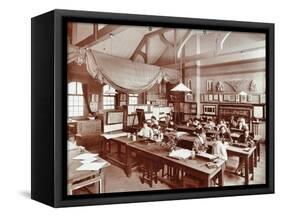 A Class at the Camberwell School of Arts and Crafts, Southwark, London, 1907-null-Framed Stretched Canvas