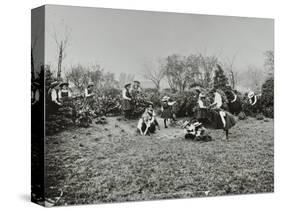 A Class from Fulham County Secondary School Having a Nature Lesson, London, 1908-null-Stretched Canvas