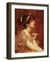 A Classical Beauty, 1892-John William Godward-Framed Giclee Print