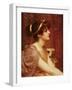 A Classical Beauty, 1892-John William Godward-Framed Giclee Print