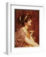 A Classical Beauty, 1892-John William Godward-Framed Giclee Print