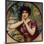 A Classical Beauty, 1901-John William Godward-Mounted Giclee Print