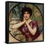 A Classical Beauty, 1901-John William Godward-Framed Stretched Canvas