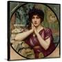 A Classical Beauty, 1901-John William Godward-Stretched Canvas