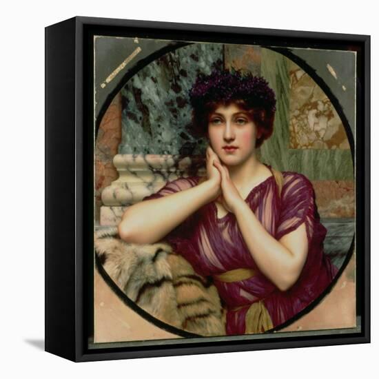 A Classical Beauty, 1901-John William Godward-Framed Stretched Canvas