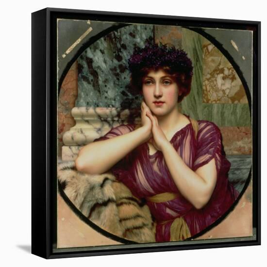 A Classical Beauty, 1901-John William Godward-Framed Stretched Canvas