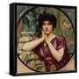 A Classical Beauty, 1901-John William Godward-Framed Stretched Canvas