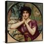 A Classical Beauty, 1901-John William Godward-Stretched Canvas