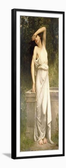 A Classical Beauty by a Well-William Adolphe Bouguereau-Framed Giclee Print