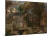 A Classical Landscape, c.1660-Sebastien Bourdon-Mounted Giclee Print