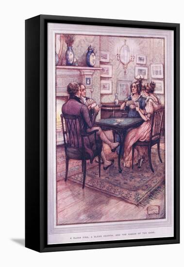 A Clear Fire, a Clean Hearth, and the Rigour of the Game-Sybil Tawse-Framed Stretched Canvas