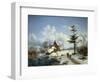 A Clear Winter's Day-Cornelius Lieste-Framed Giclee Print