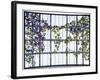 A 'Clematis' Leaded Glass Three-Sectioned Skylight, Akron, Ohio, Circa 1915-Maurice Bouval-Framed Giclee Print