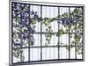 A 'Clematis' Leaded Glass Three-Sectioned Skylight, Akron, Ohio, Circa 1915-Maurice Bouval-Mounted Giclee Print