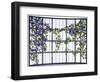 A 'Clematis' Leaded Glass Three-Sectioned Skylight, Akron, Ohio, Circa 1915-Maurice Bouval-Framed Giclee Print