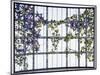 A 'Clematis' Leaded Glass Three-Sectioned Skylight, Akron, Ohio, Circa 1915-Maurice Bouval-Mounted Giclee Print