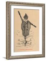 'A Clerical Weathercock', c1860, (c1860)-John Leech-Framed Giclee Print