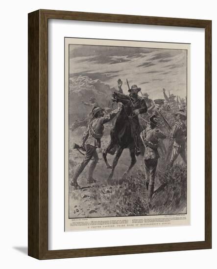 A Clever Capture, Smart Work of Montmorency's Scouts-John Charlton-Framed Giclee Print