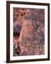 A Climber Ascends a Rock Face-null-Framed Photographic Print