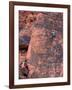 A Climber Ascends a Rock Face-null-Framed Photographic Print