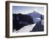 A Climber Enjoying the View Over the Mountain Landscape, Chile-Pablo Sandor-Framed Photographic Print