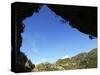 A Climber Tackles an Overhanging Climb in the Mascun Canyon, Rodellar, Aragon, Spain, Europe-David Pickford-Stretched Canvas