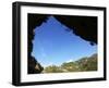 A Climber Tackles an Overhanging Climb in the Mascun Canyon, Rodellar, Aragon, Spain, Europe-David Pickford-Framed Photographic Print