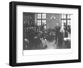 A Clinical Lesson with Doctor Charcot at the Salpetriere, 1887-Pierre Andre Brouillet-Framed Giclee Print