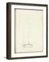 A Clipper of Argenteuil (Pencil on Paper)-Claude Monet-Framed Giclee Print